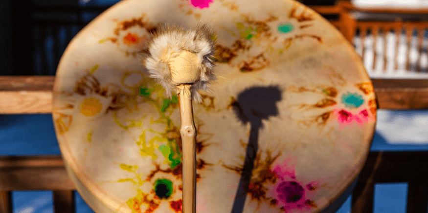 Canadian Indigenous Drum ΓÇô Honoring the Day of the WorldΓÇÖs Indigenous Peoples