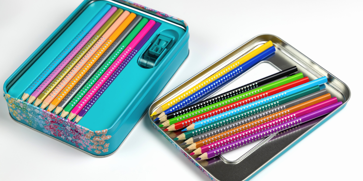 Professional art supply sets showcasing educational gifts for kids that spark creativity and learning. These organized pencil collections represent thoughtfully curated art kits that provide open-ended creative supplies, encouraging artistic expression and skill development beyond traditional toys.