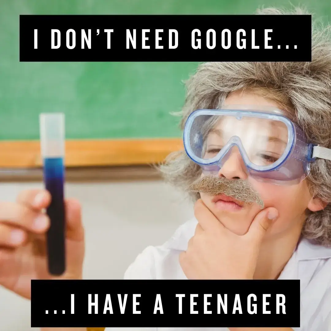 Every parent has faced the moment when their teen insists they know everything. This parenting teenagers meme perfectly captures the struggle of raising a self-proclaimed expert.