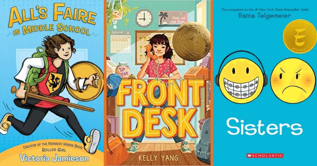 10 Books to Encourage Your Rising 7th Grader to Read More