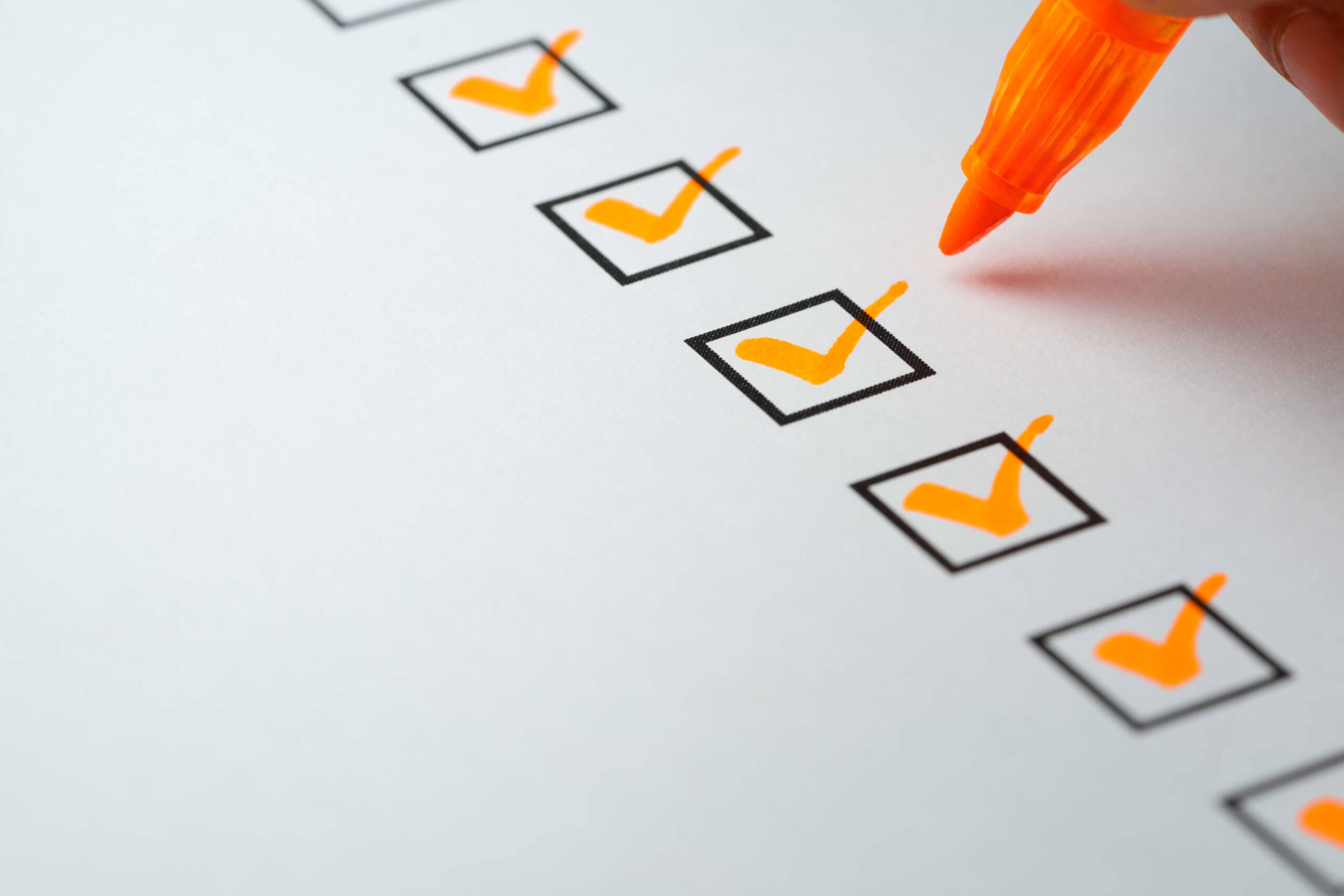 Checklist for Middle School Students