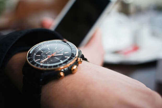 To helping students with ADD - hand with watch