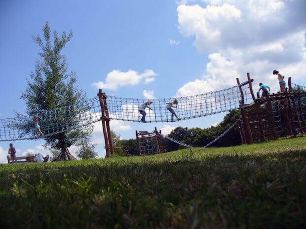 kids on a playground - article featured image for multicultural classroom