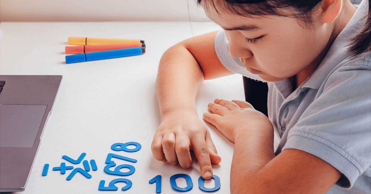 Child have math anxiety