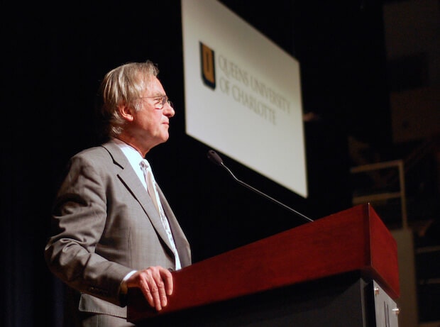 Richard Dawkins - modern scientist speaking at Queen's University