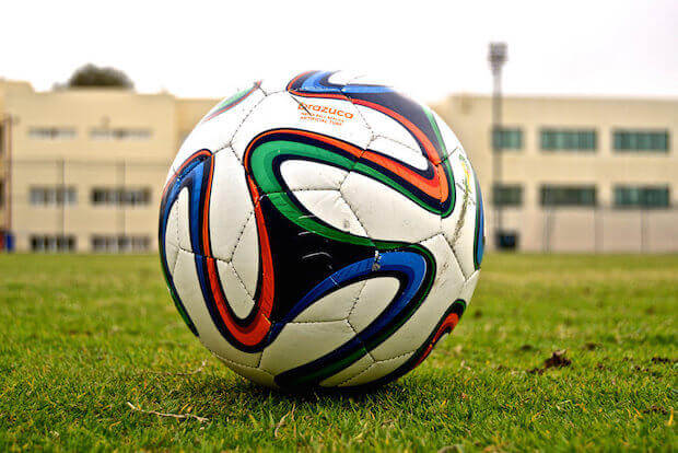 soccer ball - image for article on teaching kids inequality using the world cup, the olympics and world sporting events