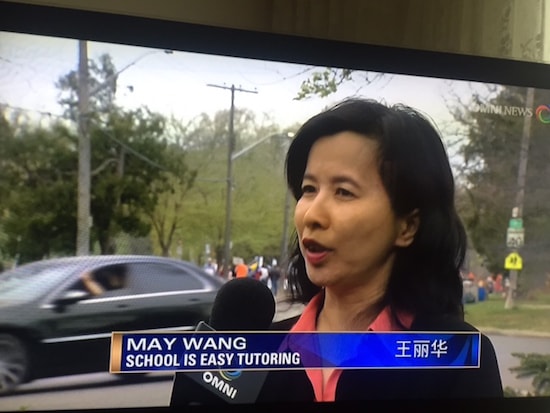 mississauga tutoring agency franchisee owner on the news discussing the ontario teacher strike